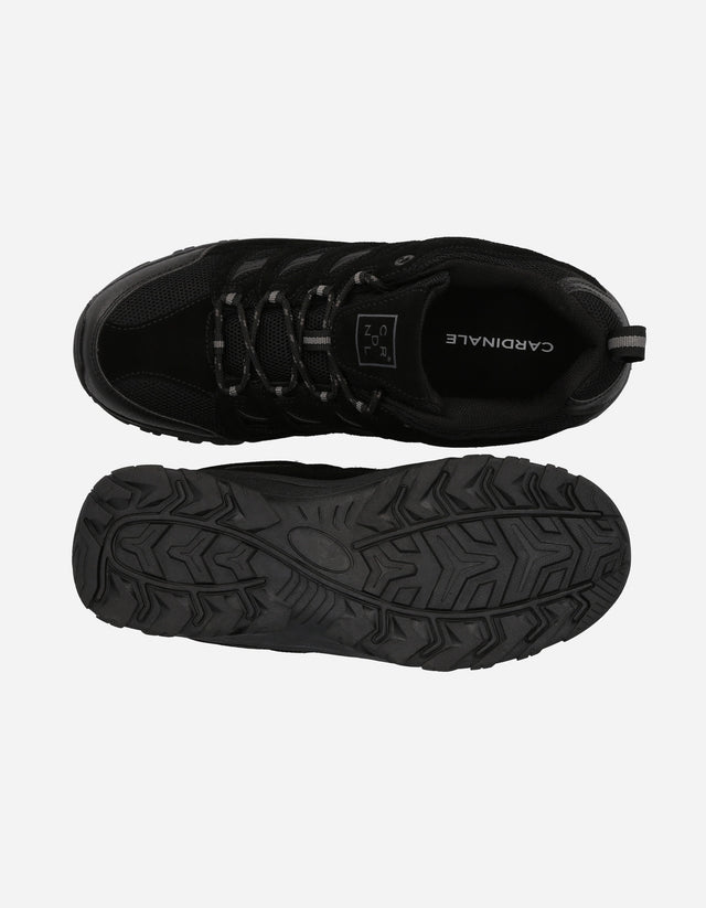 Zapatilla Outdoor Hombre Cuero Praz Negro