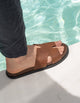 SANDALIAS HOMBRE CUERO QUINN-9-03 BRANDY