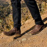 Botines Hombre Cuero Rail-6-83 Café