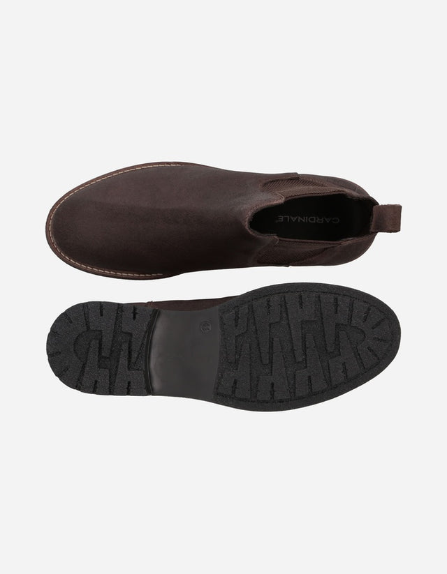 Botines Hombre Cuero Rail-6-83 Café