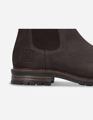 Botines Hombre Cuero Rail-6-83 Café