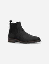 Botines Hombre Cuero Rail-6-83 Negro