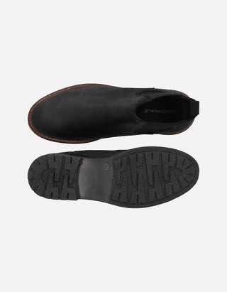 Botines Hombre Cuero Rail-6-83 Negro