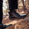 Botines Casual Urbano Hombre Cuero Raven-6-30 Negro