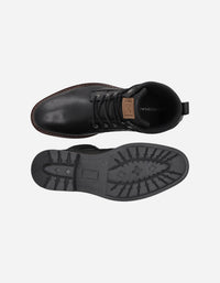 Botines Casual Urbano Hombre Cuero Raven-6-30 Negro