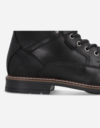 Botines Casual Urbano Hombre Cuero Raven-6-30 Negro