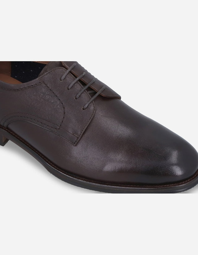 Zapatos Hombre Cuero Reddans-0-02 Café