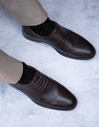 Zapatos Hombre Cuero Reddans-0-02 Café