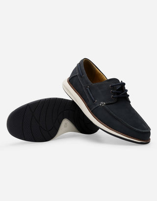 Zapatos Hombre Cuero Reston-0-04 Azul