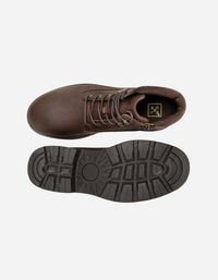 Botines Hombre Cuero Romford-6-02 Café