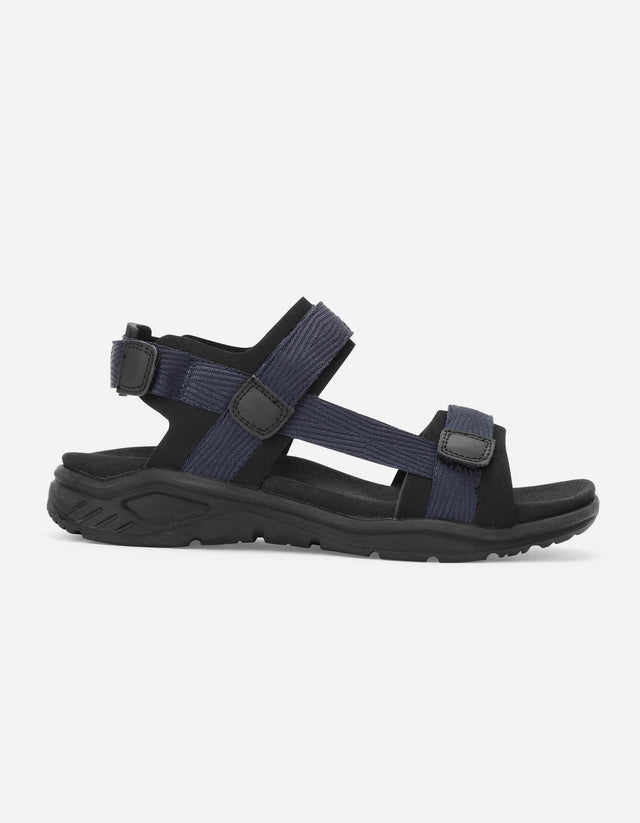 Sandalias Hombre Textil Safari-9-02 Azul