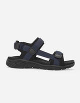 Sandalias Hombre Textil Safari-9-02 Azul