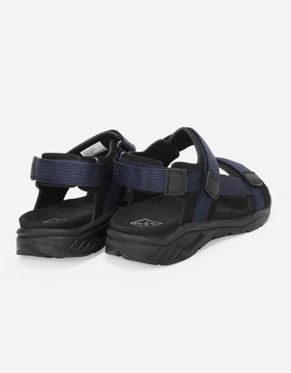 Sandalias Hombre Textil Safari-9-02 Azul