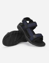 Sandalias Hombre Textil Safari-9-02 Azul