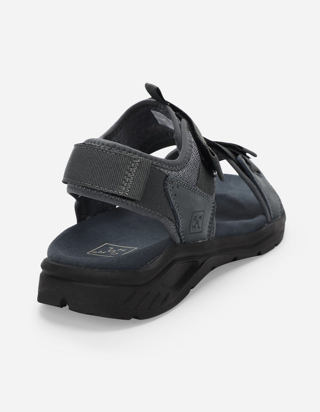 Sandalias Hombre Cuero Safari-9-09 Gris