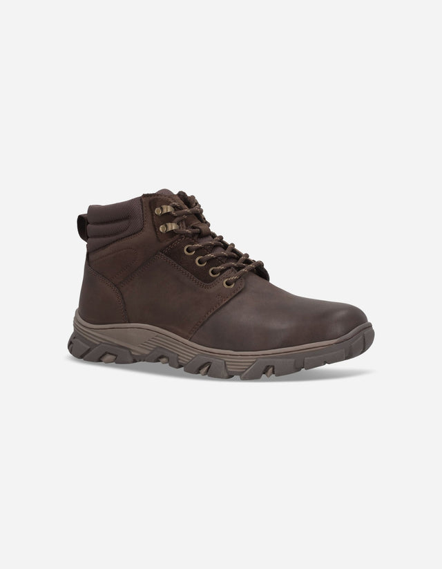 Botines Hombre Cuero Sancy-6-29 Café