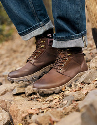 Botines Hombre Cuero Sancy-6-29 Café