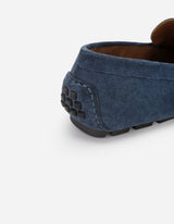 Mocasines Hombre Cuero Sand-4-02 Azul