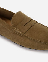 Mocasines Hombre Cuero Sand-4-02 Café