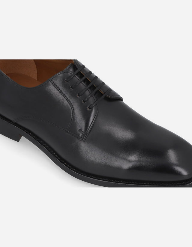 Zapatos Formal Hombre Suela Cuero Sheffield-0-01 Negro