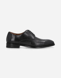 Zapatos Hombre Suela Cuero Sheffield-0-01 Negro