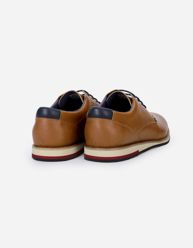 Zapatos Hombre Cuero Shelford-0-10 Brandy