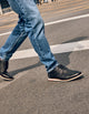 Zapatos Formal Sporty Hombre Cuero Shelford Negro