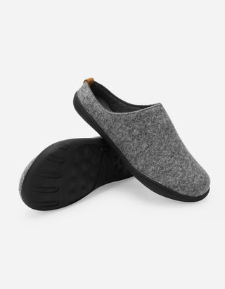 Pantuflas Hombre Textil Shelter-2-01 Gris