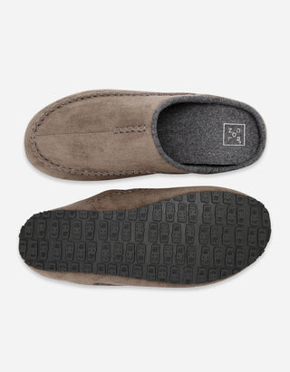 Pantuflas Hombre Textil Sioux-2-01 Beige