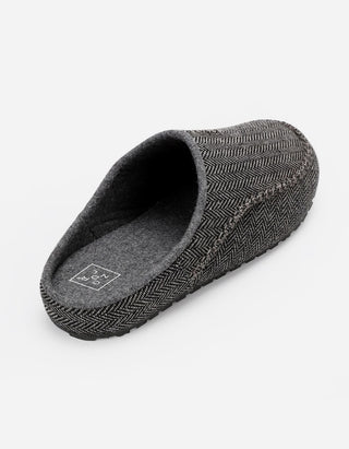 Pantuflas Hombre Textil Sioux-2-01 Gris
