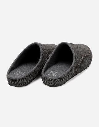 Pantuflas Hombre Textil Sioux-2-01 Gris