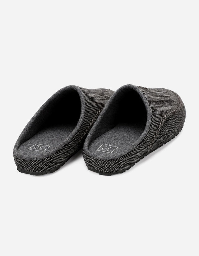 Pantuflas Hombre Textil Sioux-2-01 Gris