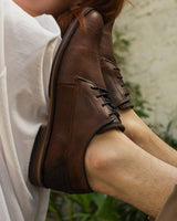 Bullboxer Zapatos Hombre Cuero Soest-0-14 Café