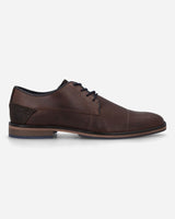 Bullboxer Zapatos Hombre Cuero Soest-0-14 Café