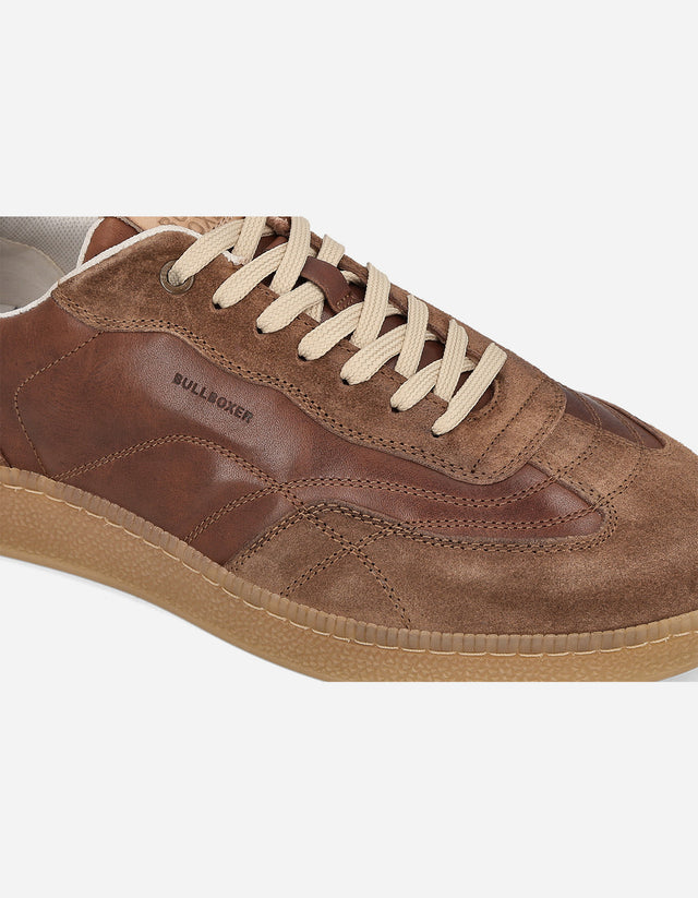 Zapatillas Urbanas Hombre Cuero Southwark Brandy Bullboxer