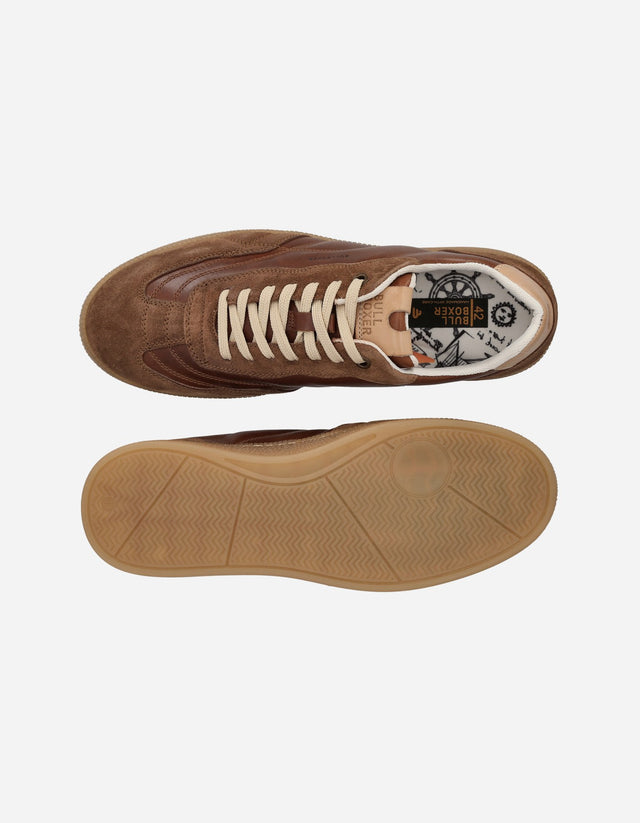 Zapatillas Urbanas Hombre Cuero Southwark Brandy Bullboxer