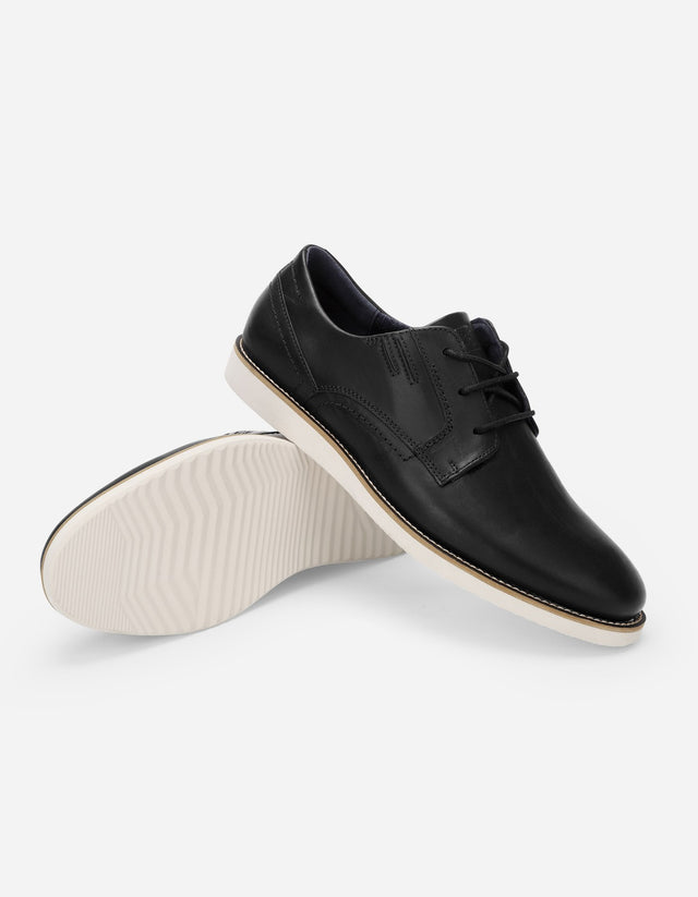 Zapatos Hombre Cuero Spencer-0-01 Negro