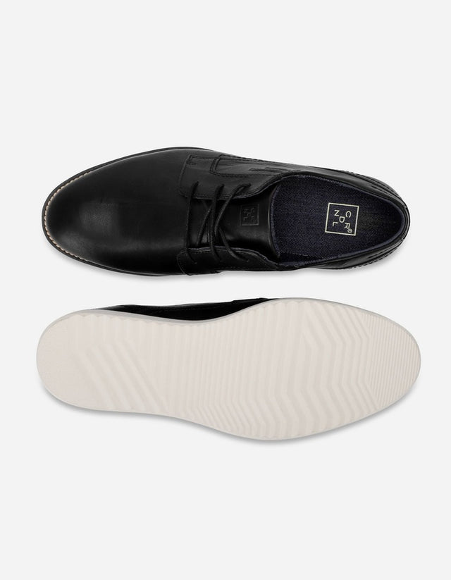 Zapatos Hombre Cuero Spencer-0-01 Negro
