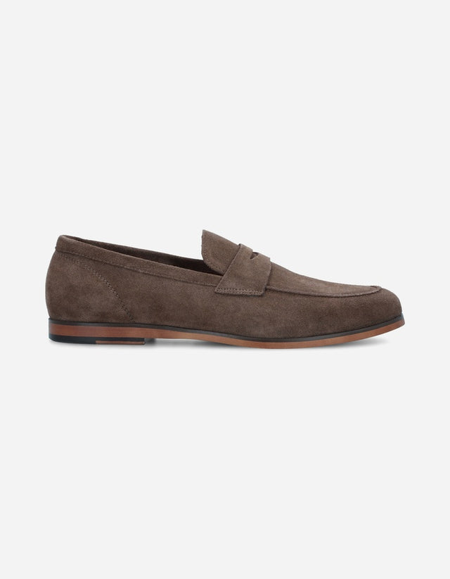Mocasines Hombre Cuero Steve-4-01 Café