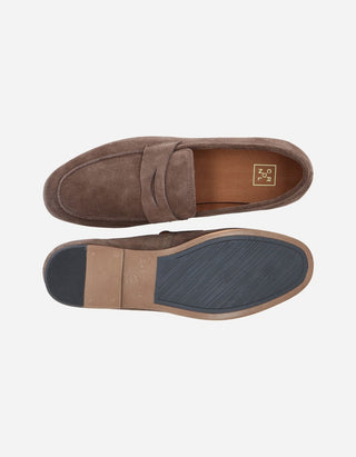 Mocasines Hombre Cuero Steve-4-01 Café