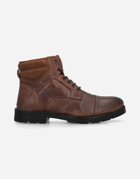 Bullboxer Botines Hombre Cuero Stirling-6-32 Brandy