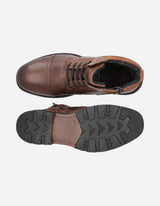 Bullboxer Botines Hombre Cuero Stirling-6-32 Brandy