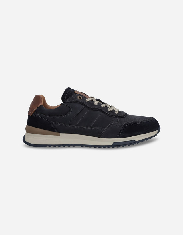 Zapatillas Urbanas Hombre Cuero Stryd-0-05 Azul