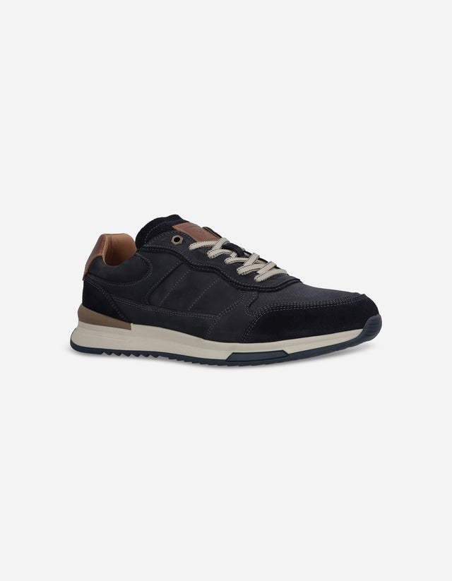 Zapatillas Urbanas Hombre Cuero Stryd-0-05 Azul