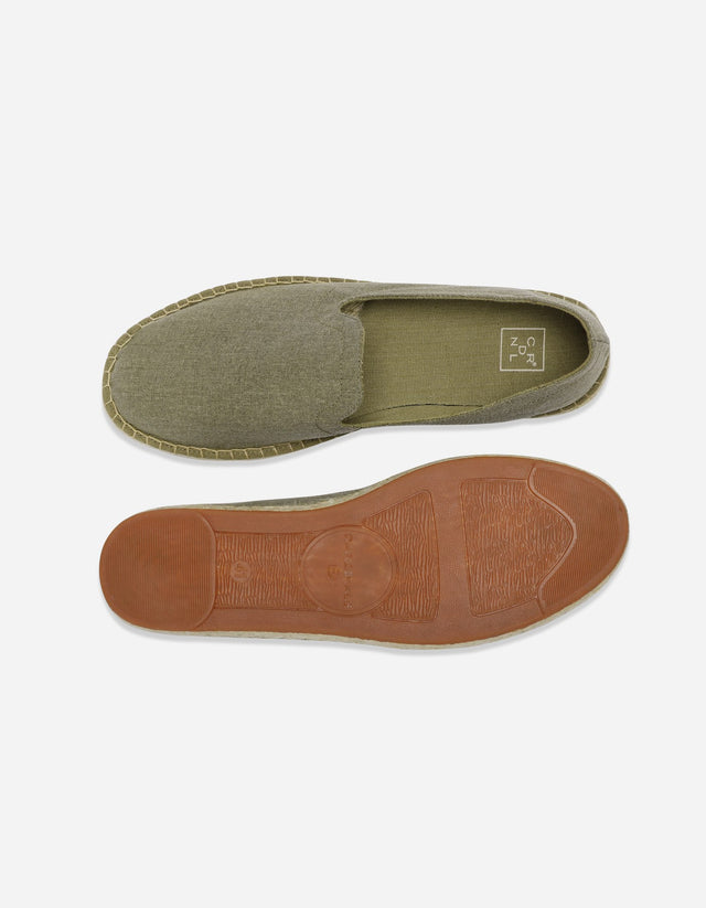 Alpargatas Hombre Textil Sunrise-4-01 Verde