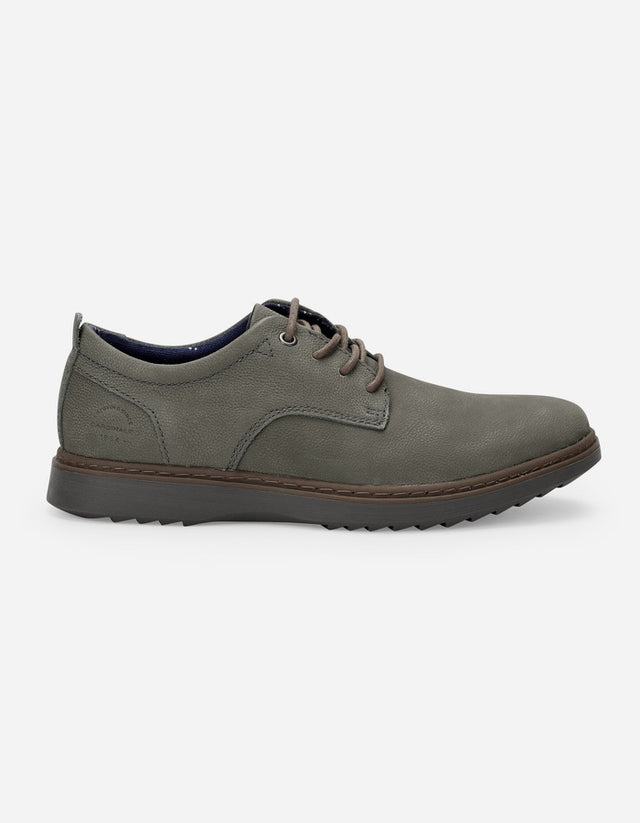 Zapatos Hombre Cuero Tender-0-02 Gris