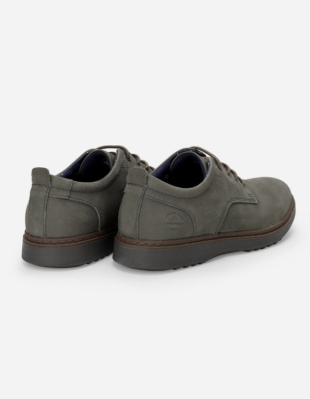 Zapatos Hombre Cuero Tender-0-02 Gris