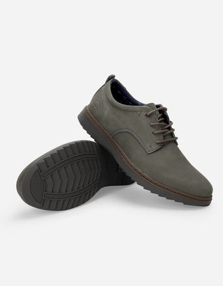 Zapatos Hombre Cuero Tender-0-02 Gris