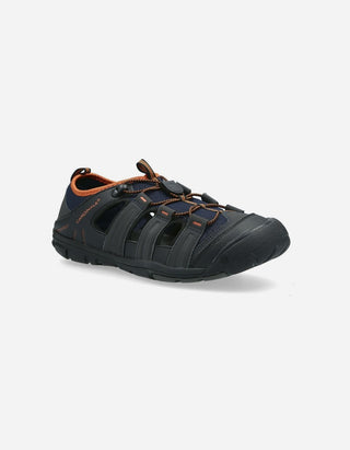 Sandalias Hombre Textil Terral-9-02-Azul