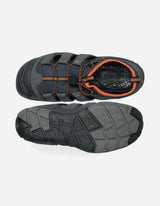 Sandalias Hombre Textil Terral-9-02-Azul